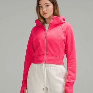 Lululemon Scuba Full-Zip Cropped Hoodie